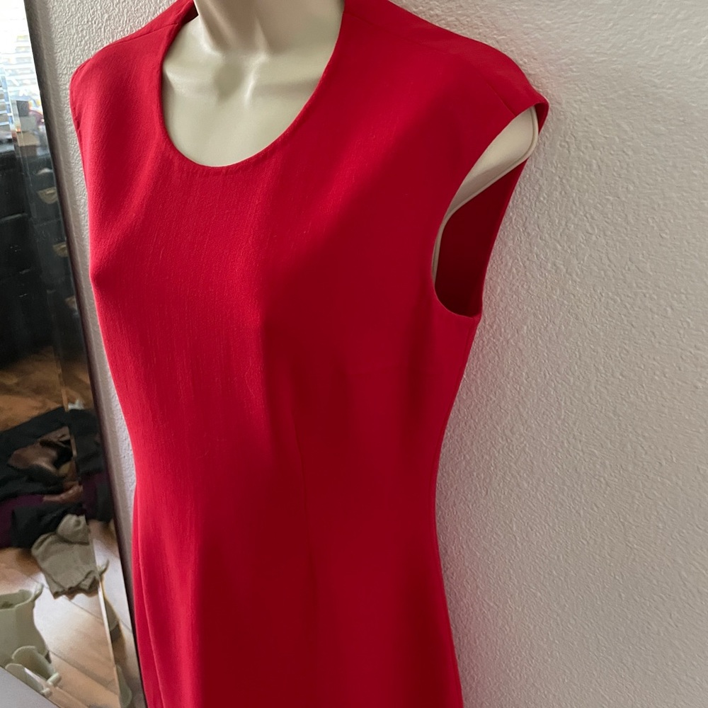 Michael Kors Red Sheath Dress